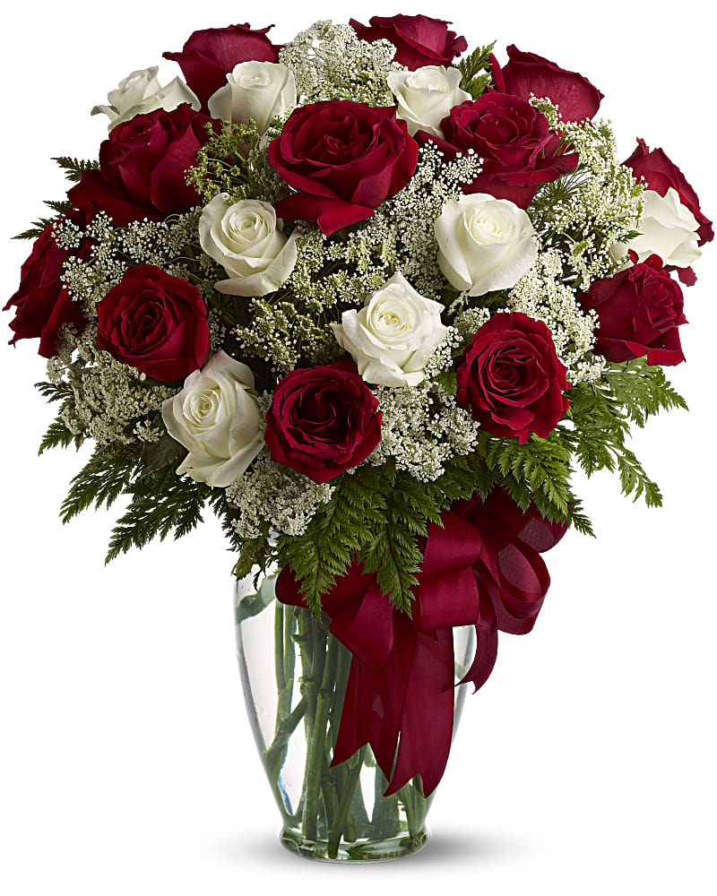 Love'S Divine Bouquet Long Stemmed Roses