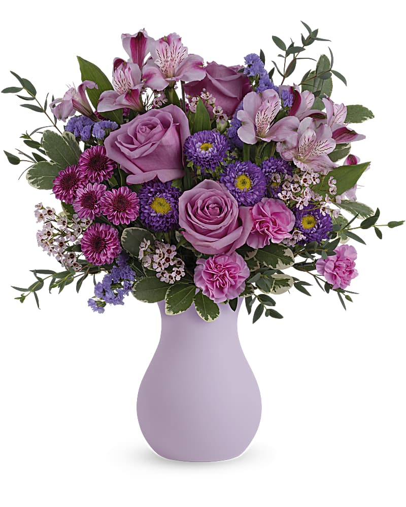 Nouri's Prettiest Purple Bouquet